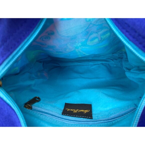 Laurel Burch Multicolor Cat Design Crossbody Bag - Picture 6 of 13